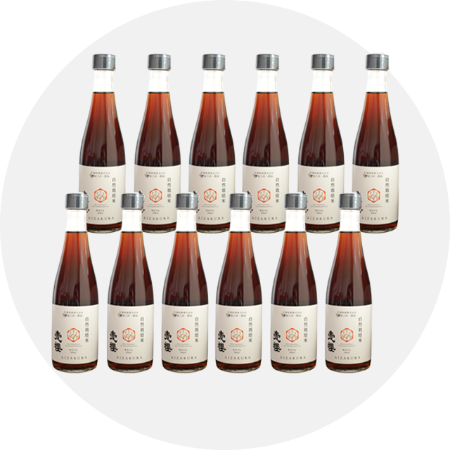 愛櫻　碧南産自然栽培米みりん（三年熟成） 300ml