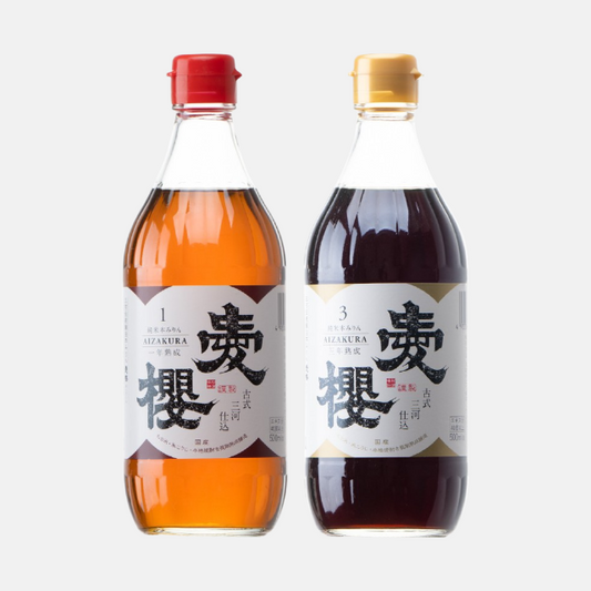 愛櫻 純米本みりん 500mℓセット(三年熟成・一年熟成)