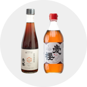 愛櫻　純米本みりん 一年熟成500mℓ＋碧南産自然栽培米みりん（三年熟成） 300ml　セット