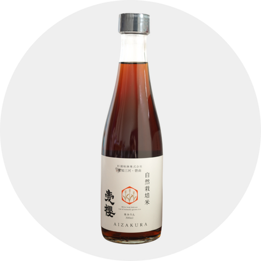 愛櫻 碧南産自然栽培米みりん(三年熟成) 300ml